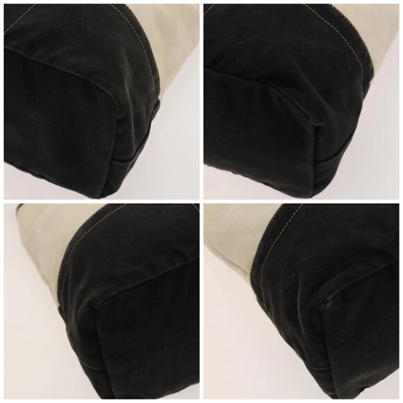 BURBERRY Tote Bag Canvas White Auth ti3062 - Picture 15 of 16